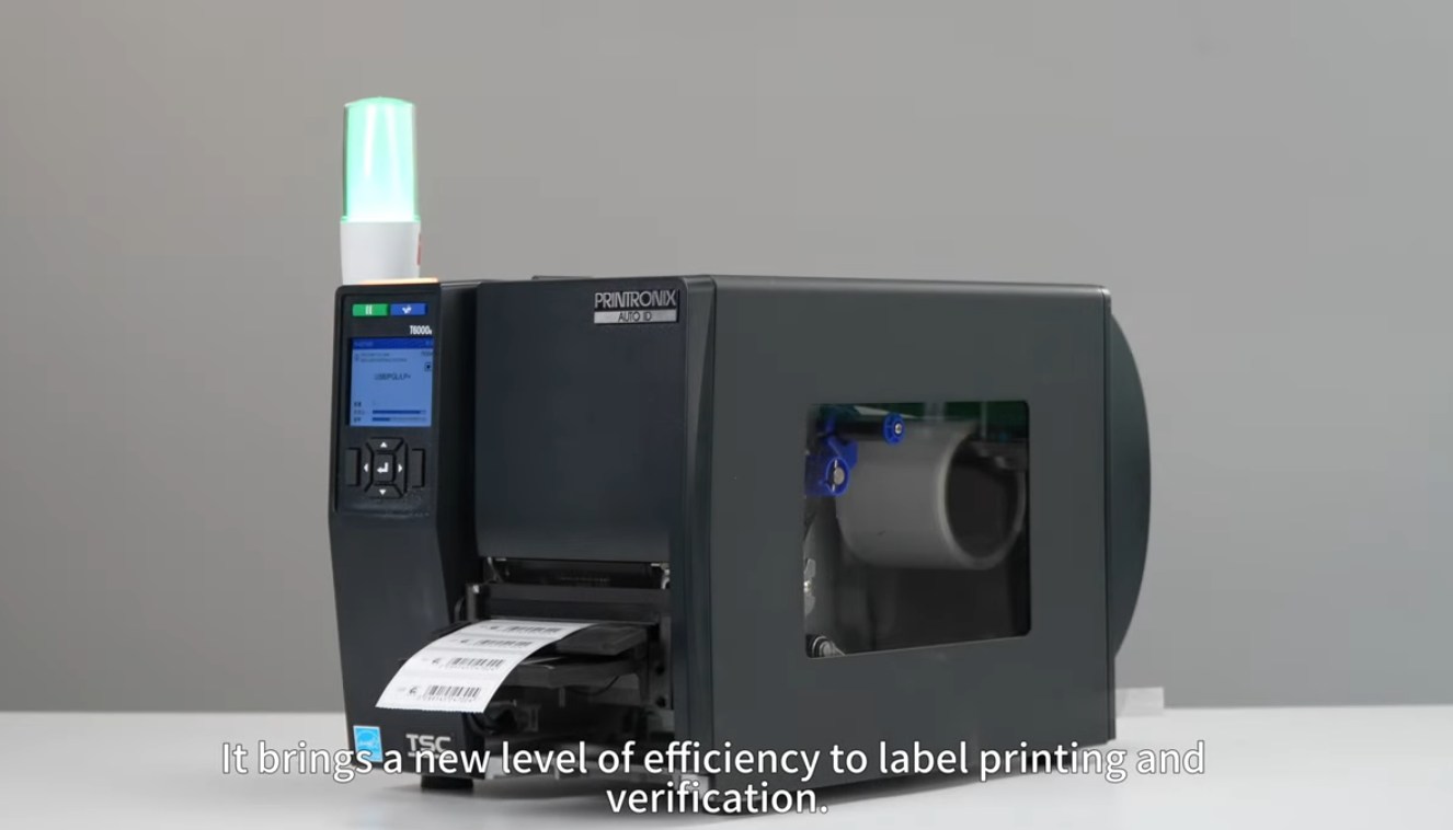Printronix T6000 RFID printer operating with BLC inline inspection
